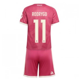 Camisola Real Madrid Rodrygo 11 Criança 3º Equipamento 2026-27 Manga Curta