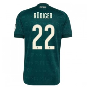Camisola Real Madrid Rudiger 22 2º Equipamento 2026-27 Manga Curta