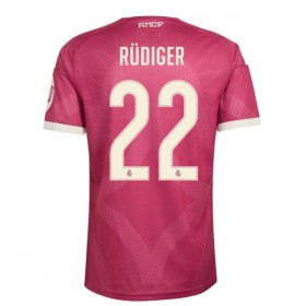 Camisola Real Madrid Rudiger 22 3º Equipamento 2026-27 Manga Curta