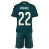 Camisola Real Madrid Rudiger 22 Criança 2º Equipamento 2026-27 Manga Curta Camisola Real Madrid Rudiger 22 Criança 2º Equipamento 2026-27 Manga Curta