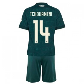 Camisola Real Madrid Tchouameni 14 Criança 2º Equipamento 2026-27 Manga Curta