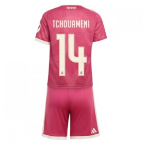 Camisola Real Madrid Tchouameni 14 Criança 3º Equipamento 2026-27 Manga Curta