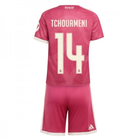 Camisola Real Madrid Tchouameni 14 Criança 3º Equipamento 2026-27 Manga Curta Camisola Real Madrid Tchouameni 14 Criança 3º Equipamento 2026-27 Manga Curta