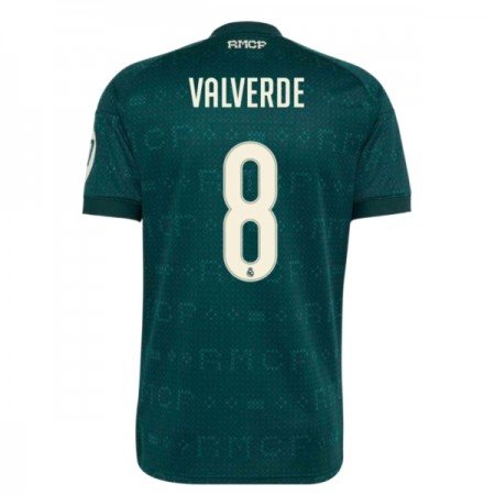 Camisola Real Madrid Valverde 8 2º Equipamento 2026-27 Manga Curta Camisola Real Madrid Valverde 8 2º Equipamento 2026-27 Manga Curta
