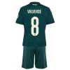 Camisola Real Madrid Valverde 8 Criança 2º Equipamento 2026-27 Manga Curta