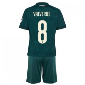 Camisola Real Madrid Valverde 8 Criança 2º Equipamento 2026-27 Manga Curta