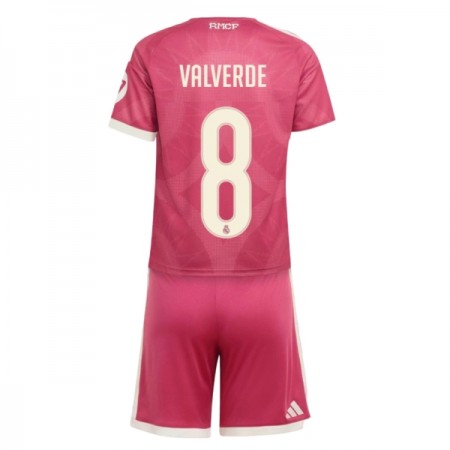 Camisola Real Madrid Valverde 8 Criança 3º Equipamento 2026-27 Manga Curta Camisola Real Madrid Valverde 8 Criança 3º Equipamento 2026-27 Manga Curta