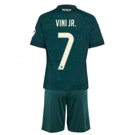 Camisola Real Madrid Vini JR. 7 Criança 2º Equipamento 2026-27 Manga Curta
