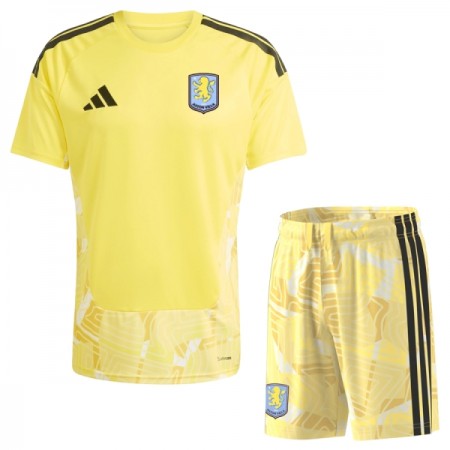 Camisola Aston Villa Guarda Redes Criança 1º Equipamento 2026-27 Manga Curta Camisola Aston Villa Guarda Redes Criança 1º Equipamento 2026-27 Manga Curta