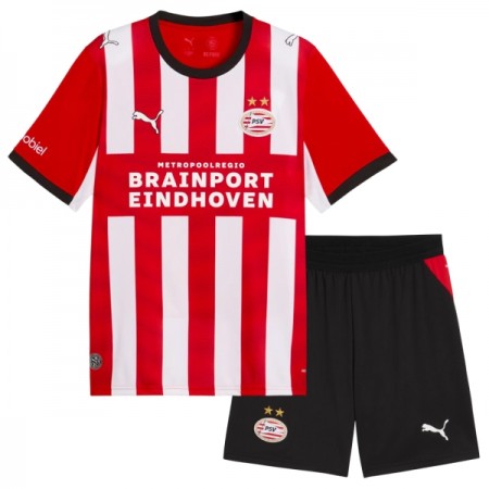 Camisola PSV Eindhoven Criança 1º Equipamento 2026-27 Manga Curta