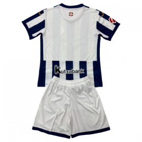 Camisola Real Sociedad Criança 1º Equipamento 2026-27 Manga Curta