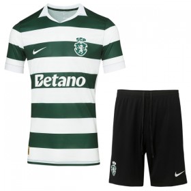 Camisola Sporting CP Criança 1º Equipamento 2026-27 Manga Curta