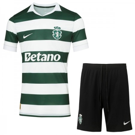 Camisola Sporting CP Criança 1º Equipamento 2026-27 Manga Curta