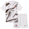 Camisola St Pauli Criança 2º Equipamento 2026-27 Manga Curta