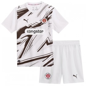 Camisola St Pauli Criança 2º Equipamento 2026-27 Manga Curta