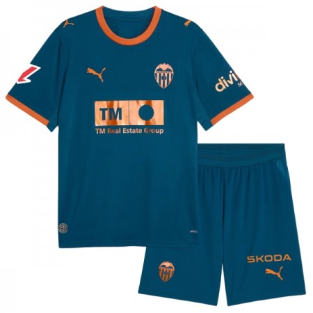 Camisola Valencia CF Criança 2º Equipamento 2026-27 Manga Curta Camisola Valencia CF Criança 2º Equipamento 2026-27 Manga Curta