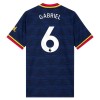 Camisola Arsenal Gabriel 6 2º Equipamento 2026-27 Manga Curta