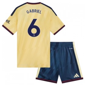 Camisola Arsenal Gabriel 6 Criança 3º Equipamento 2026-27 Manga Curta