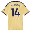 Camisola Arsenal Gyokeres 14 3º Equipamento 2026-27 Manga Curta
