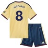 Camisola Arsenal Odegaard 8 Criança 3º Equipamento 2026-27 Manga Curta