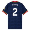 Camisola Arsenal Saliba 2 2º Equipamento 2026-27 Manga Curta