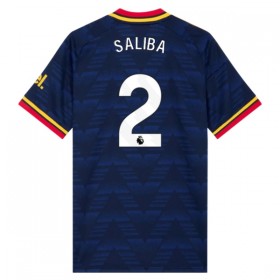 Camisola Arsenal Saliba 2 2º Equipamento 2026-27 Manga Curta