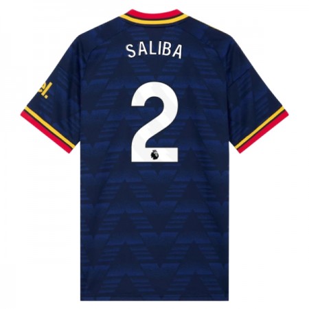 Camisola Arsenal Saliba 2 2º Equipamento 2026-27 Manga Curta