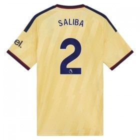 Camisola Arsenal Saliba 2 3º Equipamento 2026-27 Manga Curta