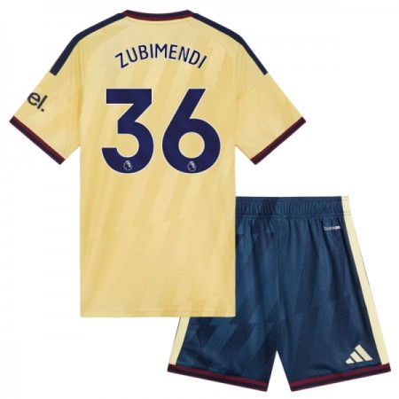 Camisola Arsenal Zubimendi 36 Criança 3º Equipamento 2026-27 Manga Curta