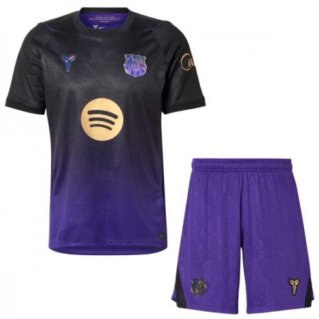 Camisola FC Barcelona Criança 2º Equipamento 2026-27 Manga Curta