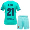 Camisola FC Barcelona Frenkie de Jong 21 Criança 3º Equipamento 2026-27 Manga Curta