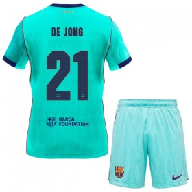Camisola FC Barcelona Frenkie de Jong 21 Criança 3º Equipamento 2026-27 Manga Curta