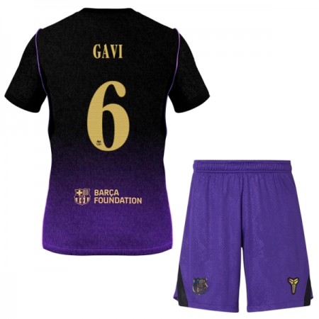 Camisola FC Barcelona Gavi 6 Criança 2º Equipamento 2026-27 Manga Curta