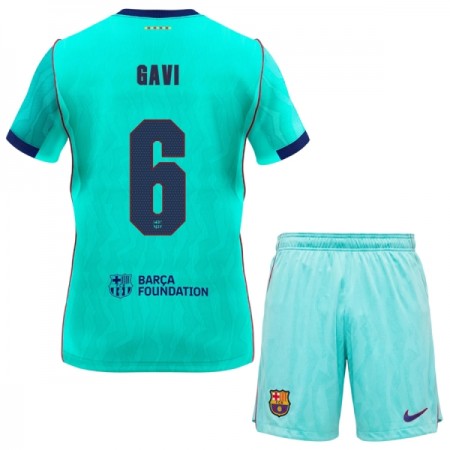 Camisola FC Barcelona Gavi 6 Criança 3º Equipamento 2026-27 Manga Curta