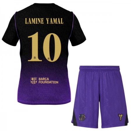 Camisola FC Barcelona Lamine Yamal 10 Criança 2º Equipamento 2026-27 Manga Curta
