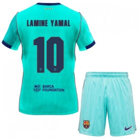 Camisola FC Barcelona Lamine Yamal 10 Criança 3º Equipamento 2026-27 Manga Curta