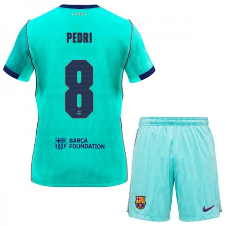 Camisola FC Barcelona Pedri 8 Criança 3º Equipamento 2026-27 Manga Curta