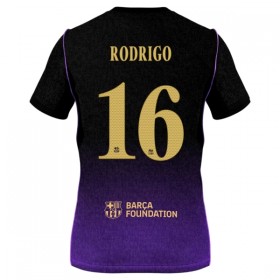 Camisola FC Barcelona Rodrigo 16 2º Equipamento 2026-27 Manga Curta