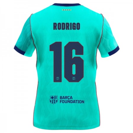 Camisola FC Barcelona Rodrigo 16 3º Equipamento 2026-27 Manga Curta Camisola FC Barcelona Rodrigo 16 3º Equipamento 2026-27 Manga Curta
