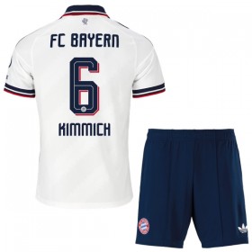 Camisola FC Bayern München Kimmich 6 Criança 2º Equipamento 2026-27 Manga Curta