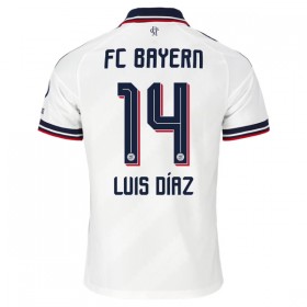 Camisola FC Bayern München Luis Diaz 14 2º Equipamento 2026-27 Manga Curta