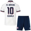 Camisola FC Bayern München Musiala 10 Criança 2º Equipamento 2026-27 Manga Curta