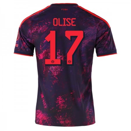 Camisola FC Bayern München Olise 17 3º Equipamento 2026-27 Manga Curta Camisola FC Bayern München Olise 17 3º Equipamento 2026-27 Manga Curta