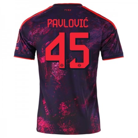 Camisola FC Bayern München Pavlovic 45 3º Equipamento 2026-27 Manga Curta Camisola FC Bayern München Pavlovic 45 3º Equipamento 2026-27 Manga Curta