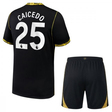 Camisola Chelsea Caicedo 25 Criança 2º Equipamento 2026-27 Manga Curta Camisola Chelsea Caicedo 25 Criança 2º Equipamento 2026-27 Manga Curta