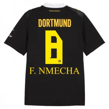 Camisola Borussia Dortmund F. Nmecha 8 2º Equipamento 2026-27 Manga Curta Camisola Borussia Dortmund F. Nmecha 8 2º Equipamento 2026-27 Manga Curta