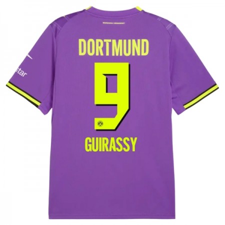 Camisola Borussia Dortmund Guirassy 9 3º Equipamento 2026-27 Manga Curta Camisola Borussia Dortmund Guirassy 9 3º Equipamento 2026-27 Manga Curta
