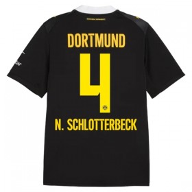 Camisola Borussia Dortmund N. Schlotterbeck 4 2º Equipamento 2026-27 Manga Curta