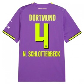 Camisola Borussia Dortmund N. Schlotterbeck 4 3º Equipamento 2026-27 Manga Curta