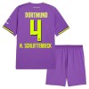 Camisola Borussia Dortmund N. Schlotterbeck 4 Criança 3º Equipamento 2026-27 Manga Curta